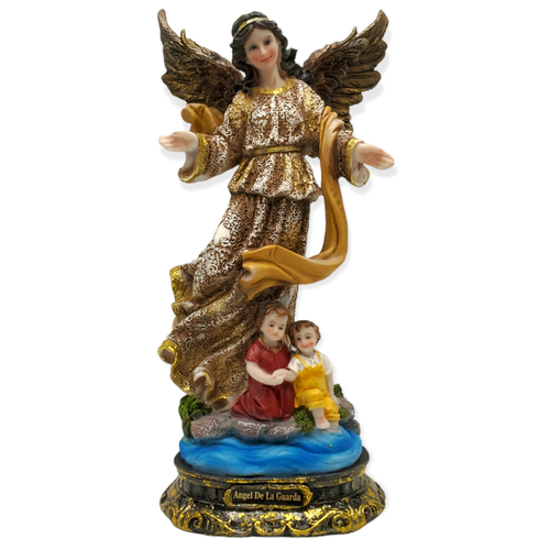 ANGEL DE LA GUARDA RESINA 12"
