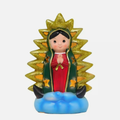 LAMPARA PICOS VIRGEN DE GUADALUPE 8"