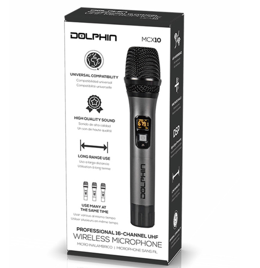 DOLPHIN WIRELESS MICROPHONE MCX10
