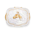 Hebilla caballo, código 220611, fondo blanco, Estrella V